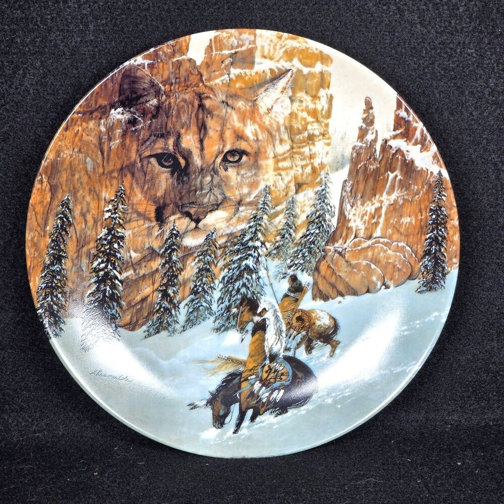 Canyon of the Cat by Julie Kramer Cole 1st Issue in The Faces of Nature Plate